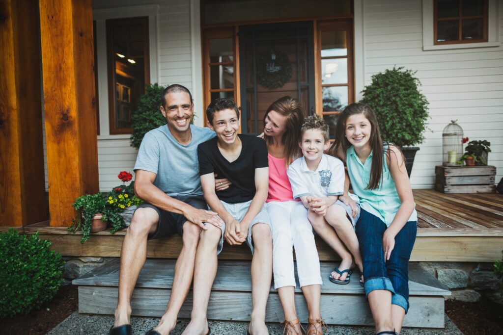 family_on_porch