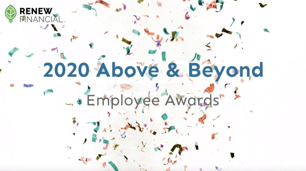 2020 Above & Beyond Employee Awards